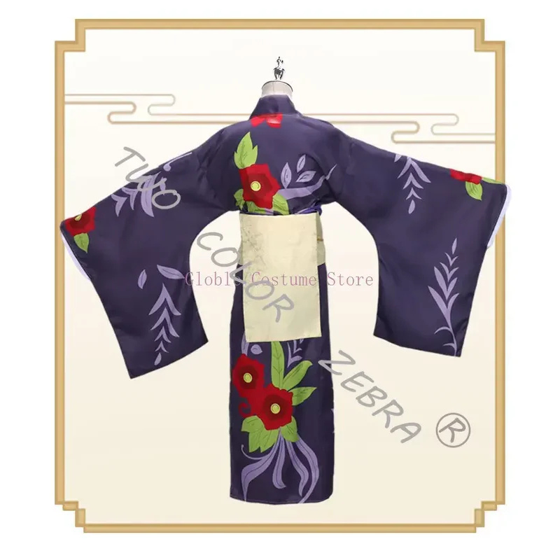 Haori Japanese Jacket - A;3?v,7'd/Wig Kostum Anime Tamayo Kimono Jepang