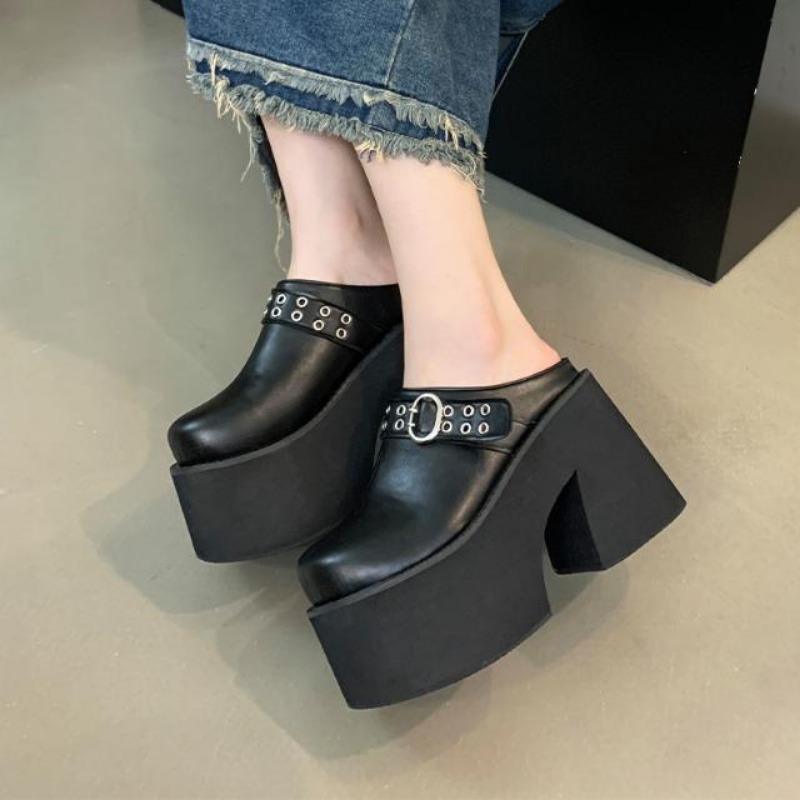 Ethnic Fashion For Ladies - Sepatu Flat Kulit PU 11Cm Sepatu