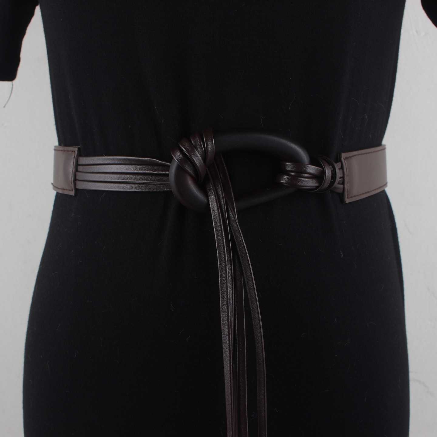 Y2K Ethnic Fashion - Sabuk Tipis Berikat Gaya Fashion untuk