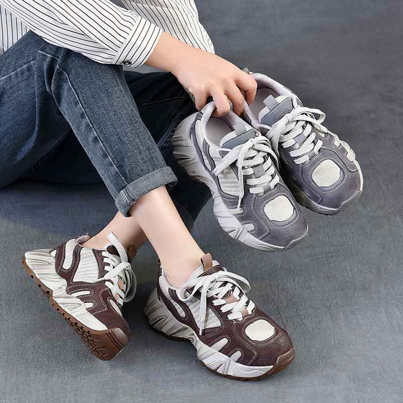 Sepatu Sneaker Platform Wedge  - Ethnic Fashion In ulasan dan harga