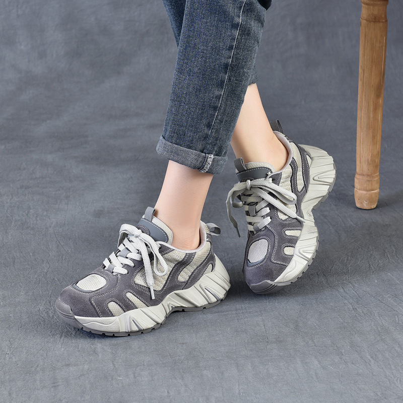 Sepatu Sneaker Platform Wedge  - Ethnic Fashion In ulasan dan harga