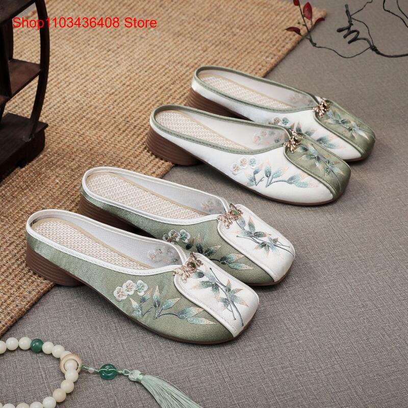 Sandal Bordir Baru untuk Rumah - Ethnic Fashion In ulasan dan harga