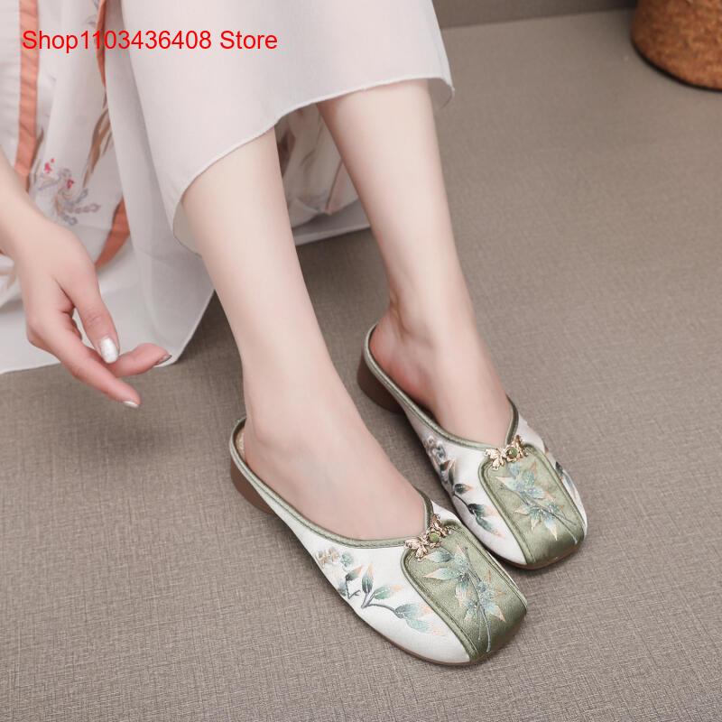 Sandal Bordir Baru untuk Rumah - Ethnic Fashion In ulasan dan harga