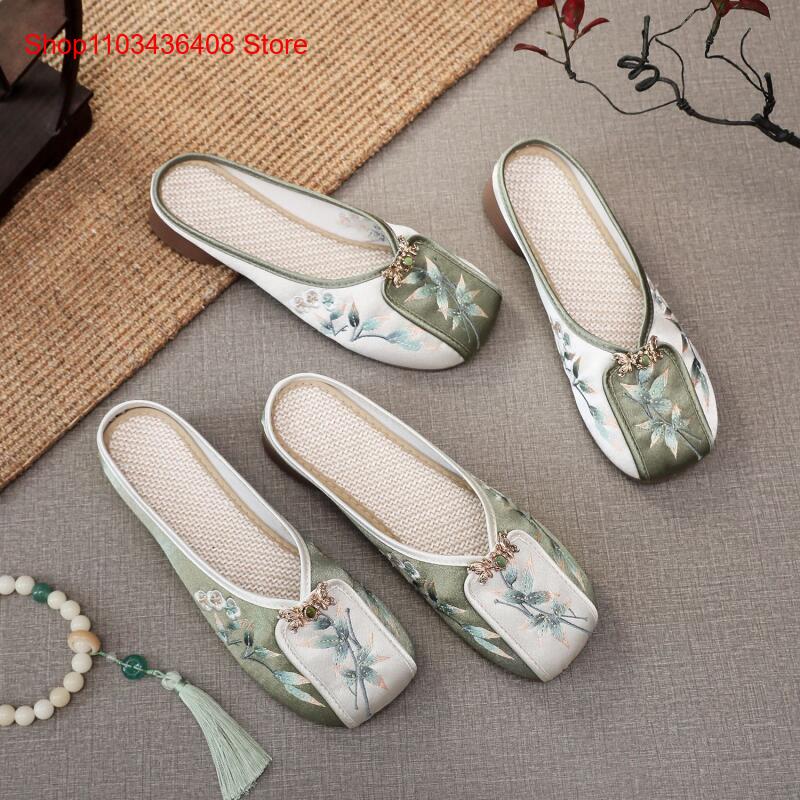 Sandal Bordir Baru untuk Rumah - Ethnic Fashion In ulasan dan harga