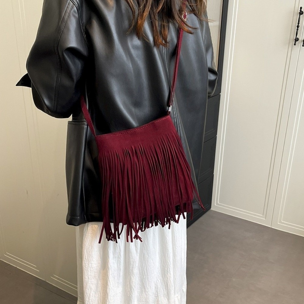 Tas Selempang Suede Vintage de - Ethnic Fashion Collection ulasan dan harga