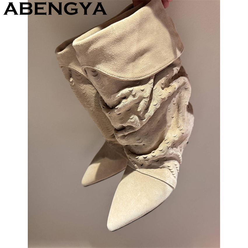 Sepatu Bot Wanita Setinggi Bet - Ethnic Fashion In ulasan dan harga