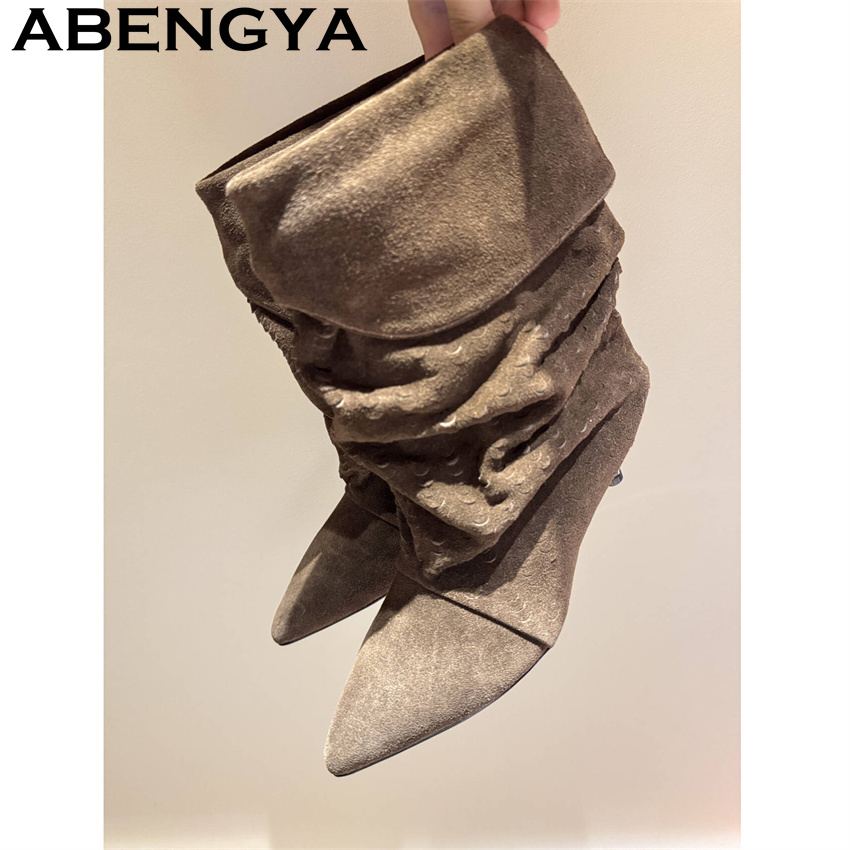 Sepatu Bot Wanita Setinggi Bet - Ethnic Fashion In ulasan dan harga