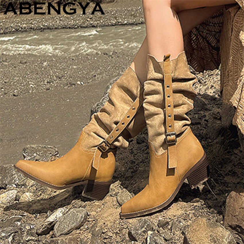 Sepatu Bot Koboi Barat Baru 20 - Ethnic Fashion In ulasan dan harga