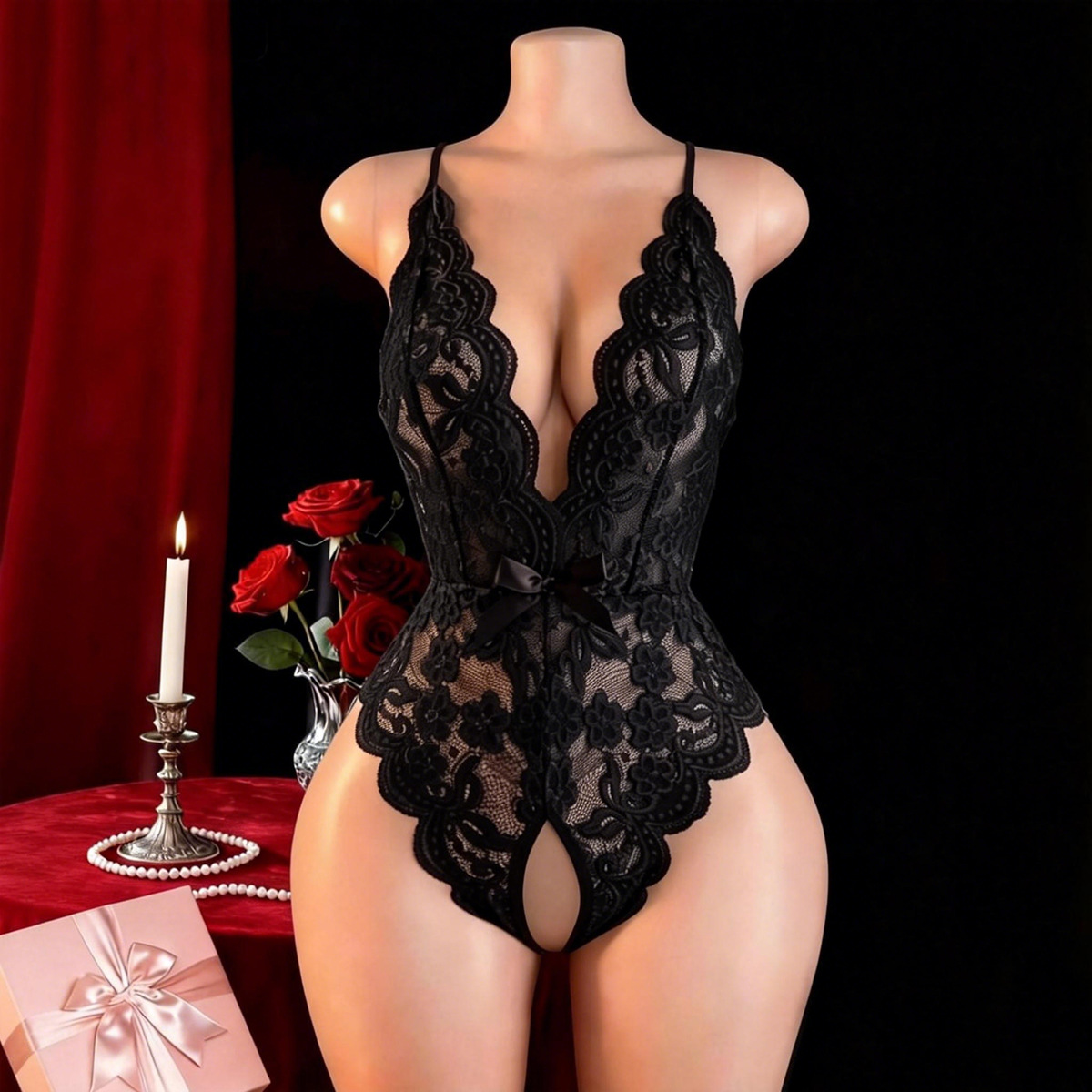 Lingerie Seksi Tanpa Celana Da - Ethnic Outfit ulasan dan harga