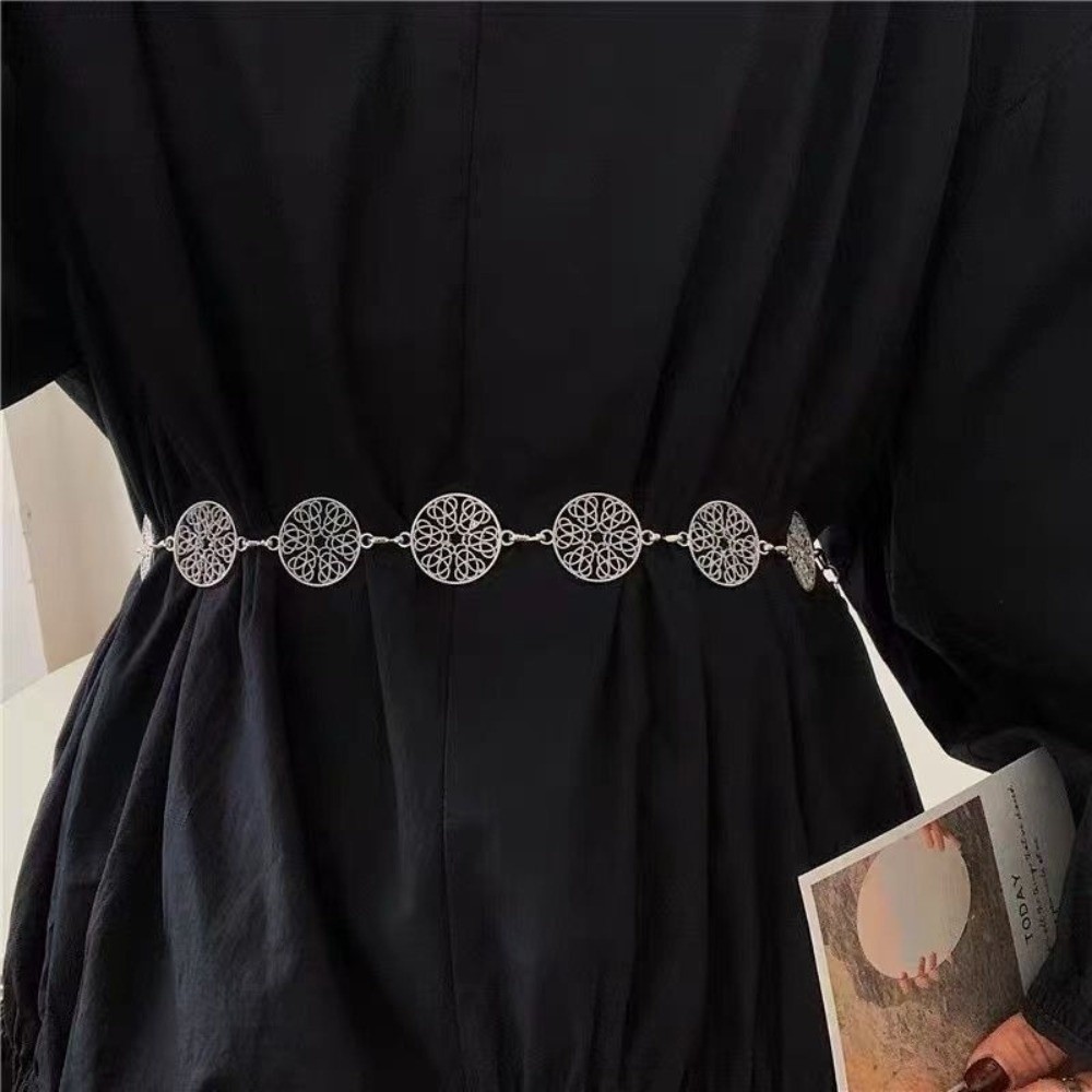 Sabuk Rantai Pinggang Bohemian - Y2K Ethnic Fashion ulasan dan harga