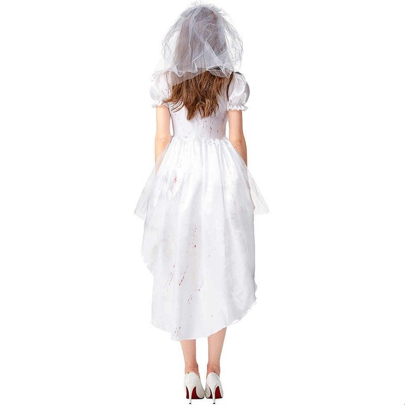 Kostum Pengantin Hantu Putih H - Ethnic Wear Fashion Brand ulasan dan harga