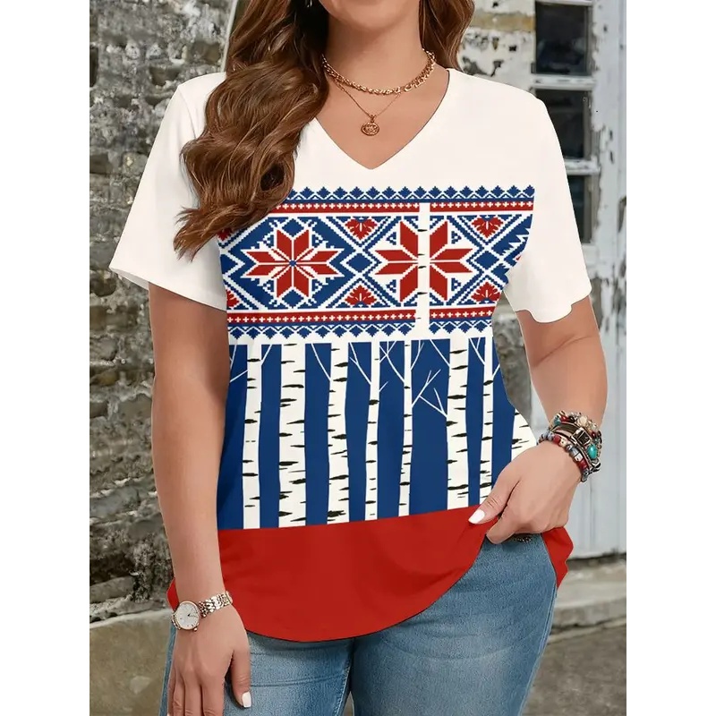 Kaos bergaya etnik dengan ceta - Y2K Ethnic Fashion ulasan dan harga