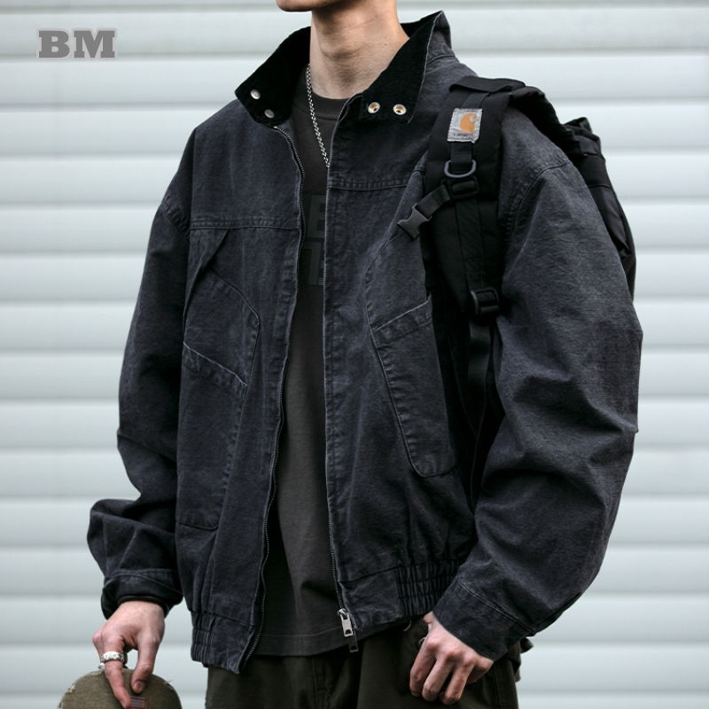 Jaket Pakaian Kerja Pria Premi - Haori Japanese Jacket ulasan dan harga
