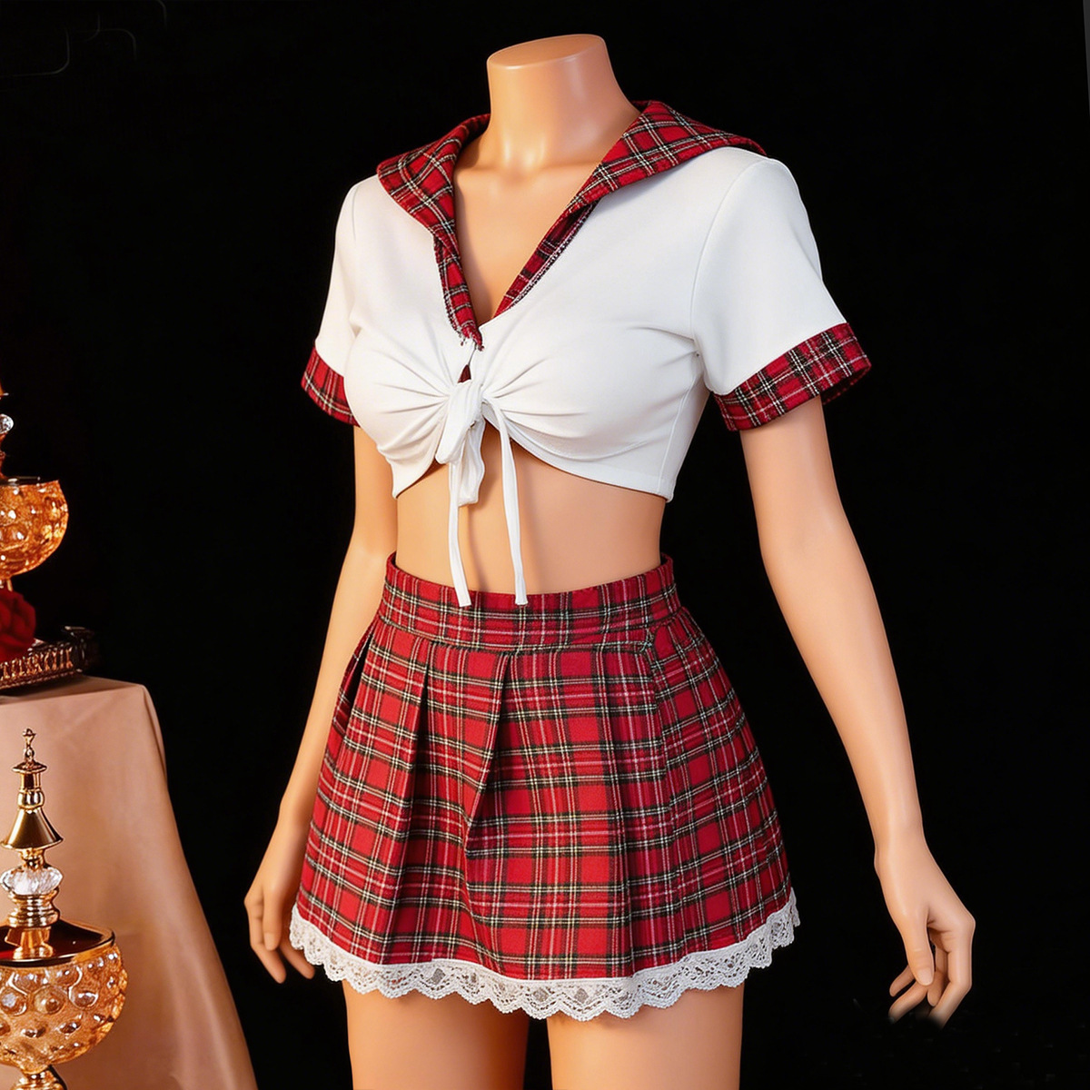 Pakaian Dalam Seksi Merah Wani - Ethnic Outfit ulasan dan harga