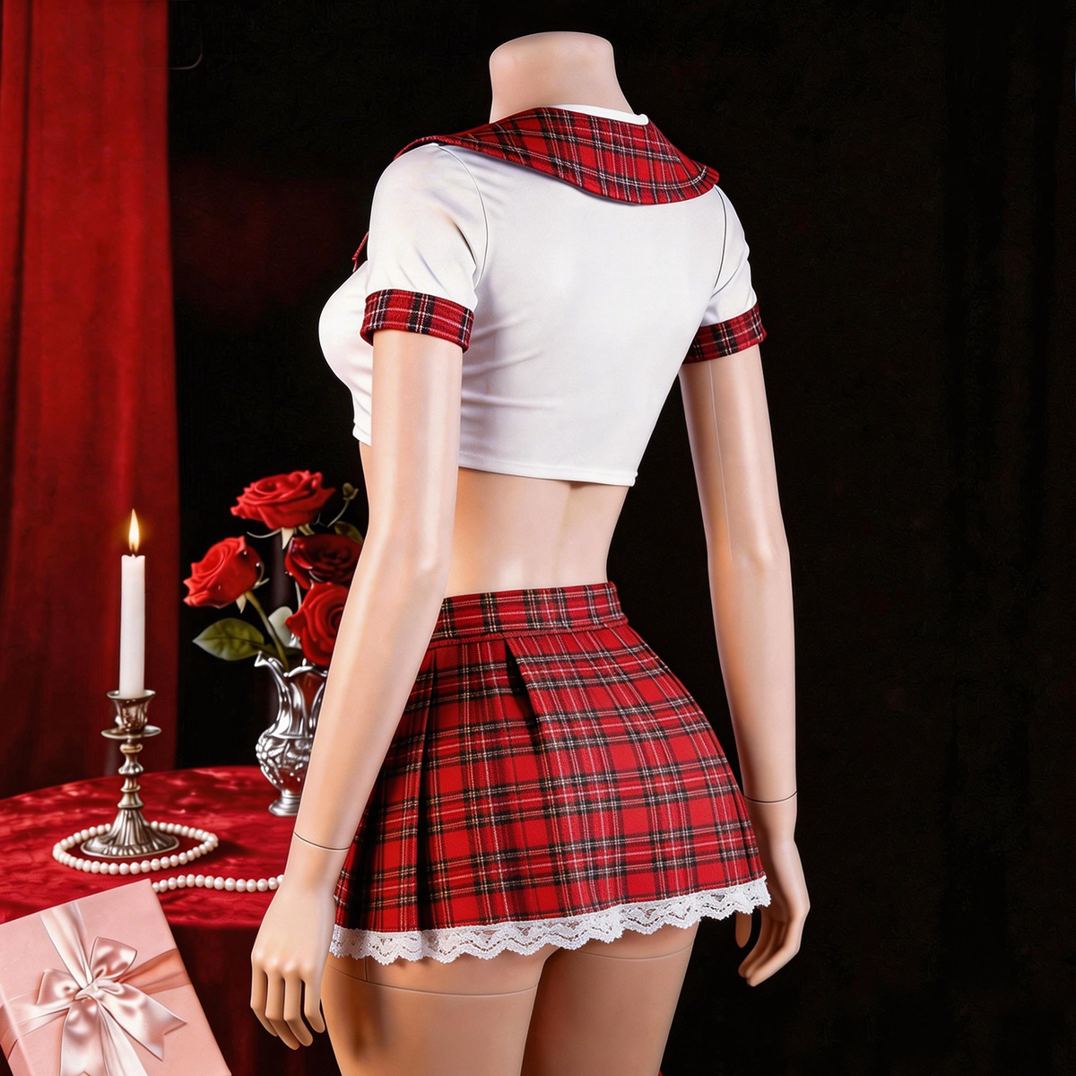 Pakaian Dalam Seksi Merah Wani - Ethnic Outfit ulasan dan harga