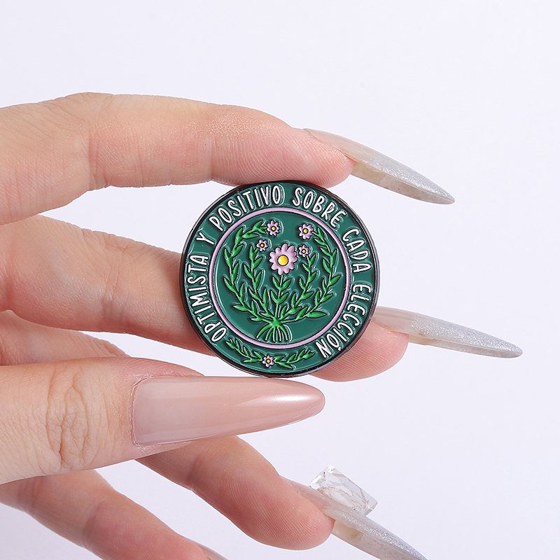 Pin Enamel Kutipan Inspiratif  - Ethnic Fashion Quotes ulasan dan harga